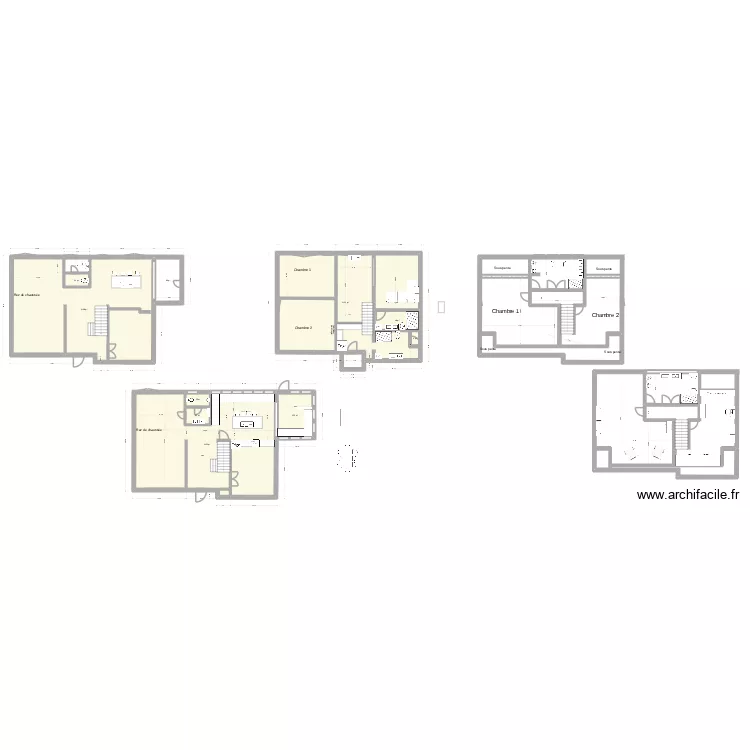 Park3. Plan de 10  et 323 m²