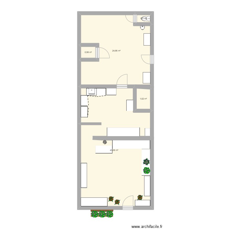 dossier pro. Plan de 0 pièce et 0 m2