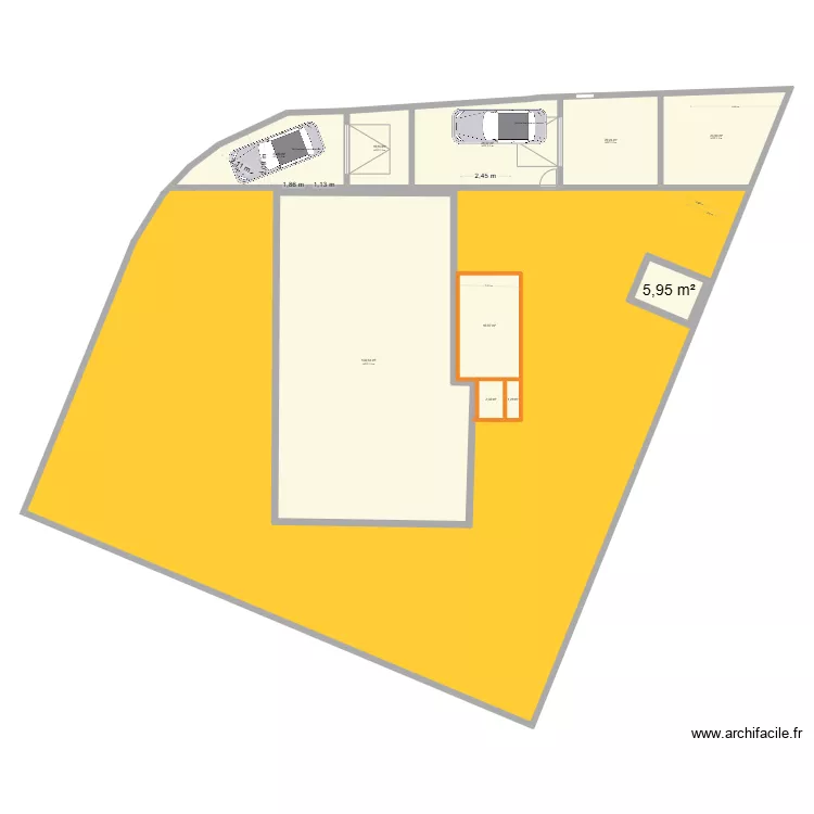sp3c cl&ocirc;ture garage 2 02 04 2025. Plan de 