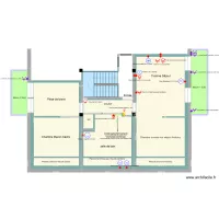 APPARTEMENT CEUSE PLAN RESEAUX CIRCUITS DÉDIÉS ET PRISES SPÉCIALES