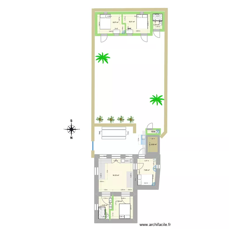 Donoussa Dream 1 - projet. Plan de Donoussa Dream 1 - projet. Plan de