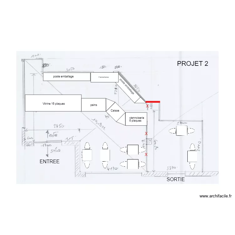 MOURIERS 2. Plan de 
