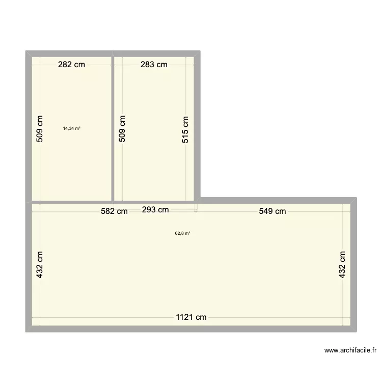 150M2. Plan de 