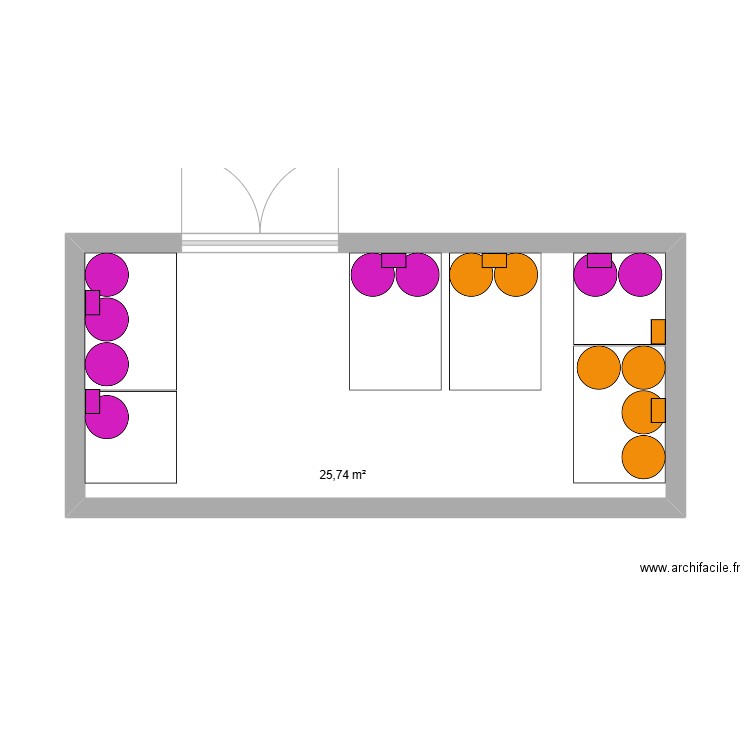 Blanchisserie. Plan de 0 pièce et 0 m2