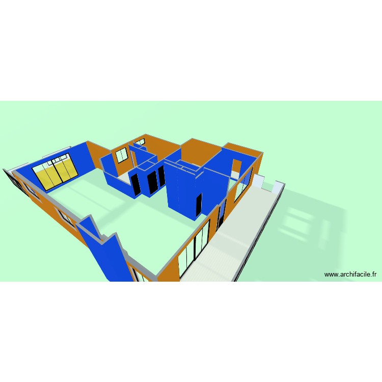 plan brenda dimanche. Plan de 0 pièce et 0 m2