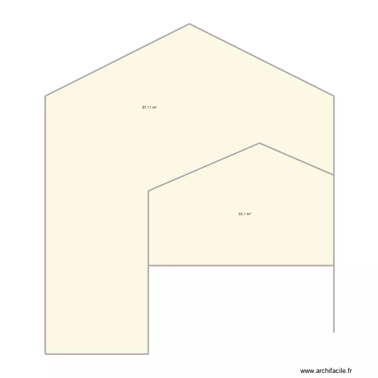 Tchiengang - Fa&ccedil;ades. Plan de 