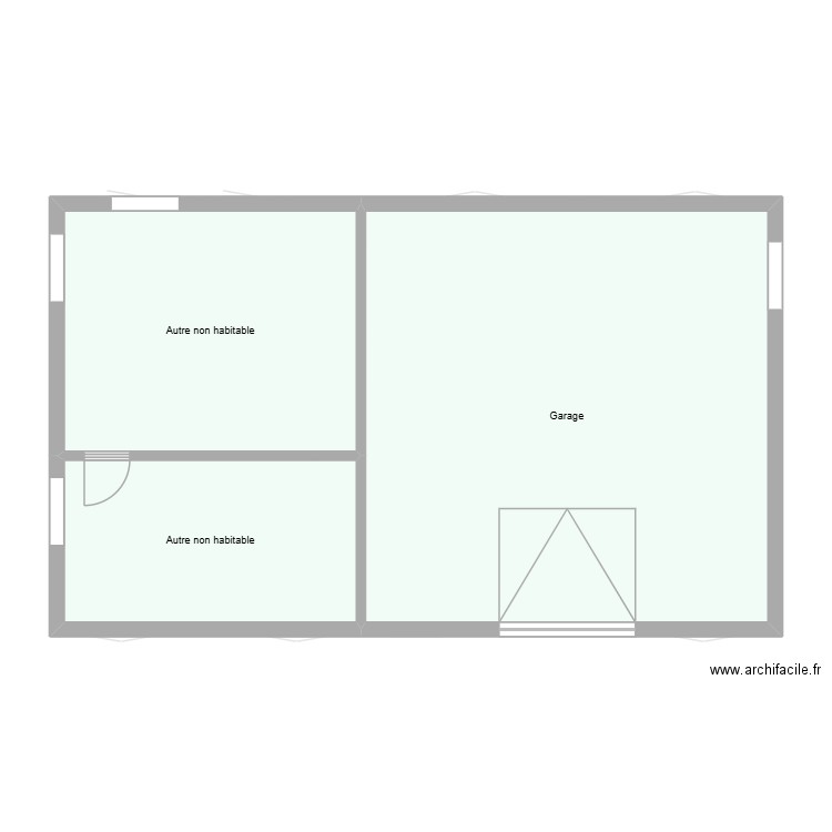 ddddd. Plan de 11 pièces et 173 m2