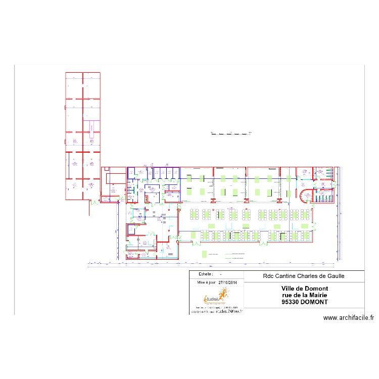 CANTINE DOMONT TOTAL. Plan de 0 pièce et 0 m2
