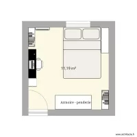 Chambre 1 lit double