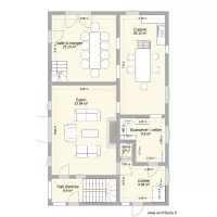 Fleury Maison 1 rez de chauss&eacute;e projet 1