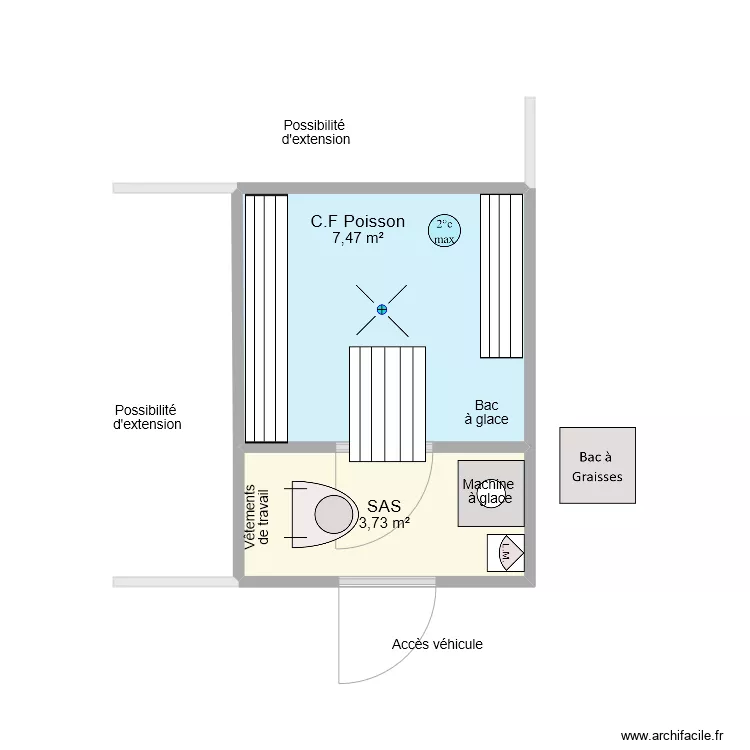Criée de Julie 001. Plan de Criée de Julie 001. Plan de