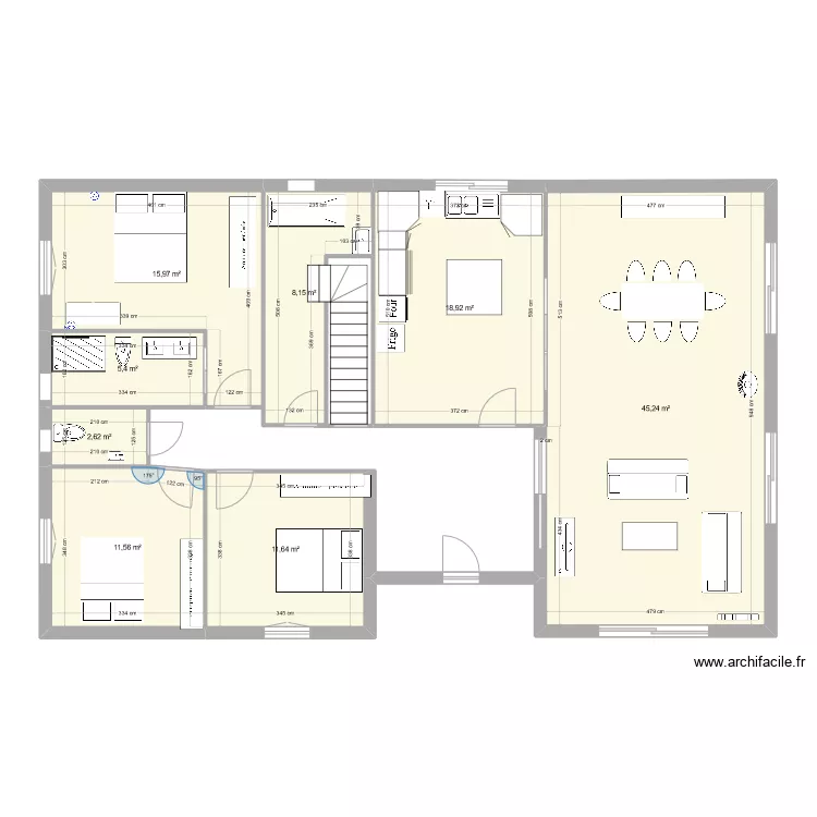 debut 2eme jus. Plan de 