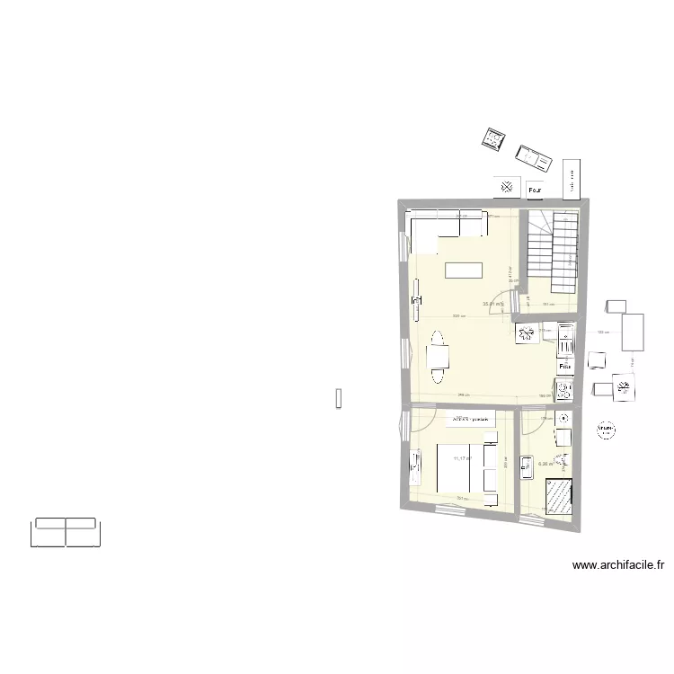 plan boucherie 1 er etage plan f2 plaque contre sdb. Plan de plan boucherie 1 er etage plan f2 plaque contre sdb. Plan de