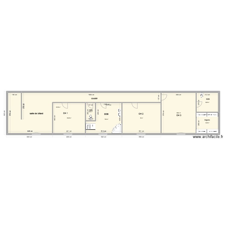 rougegrez quentin 1. Plan de 8 pièces et 170 m2