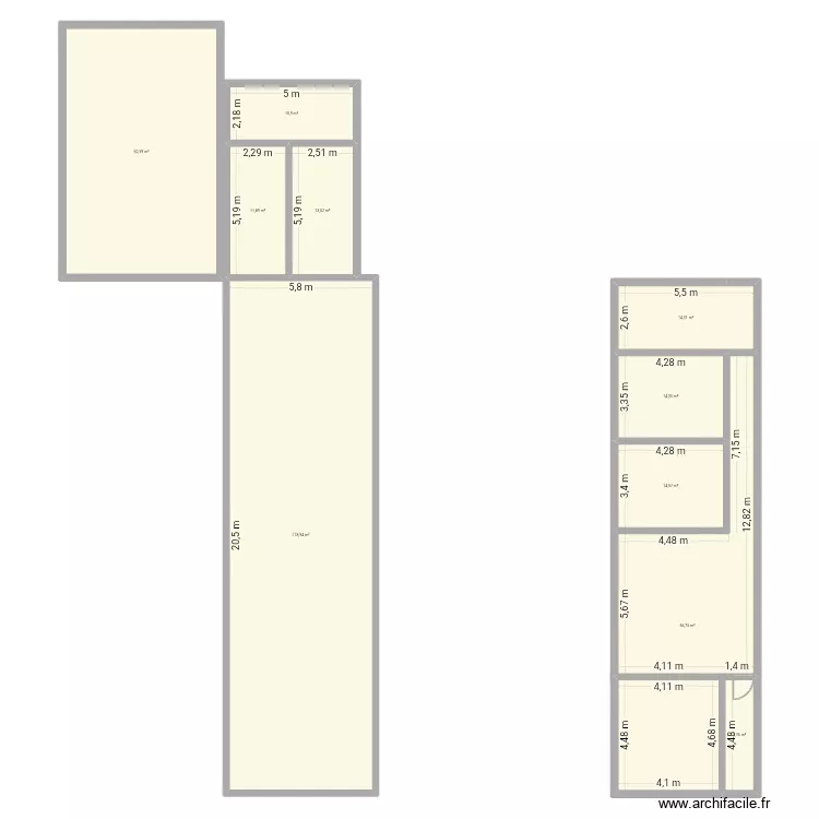 Maison plestan. Plan de 10 et 320 m² Maison plestan. Plan de 10 et 320 m²