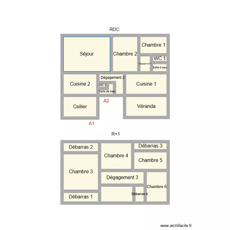 2410 BILCOT. Plan de 