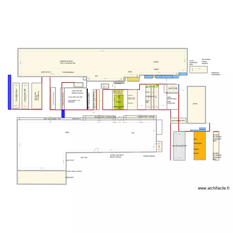 plan site marquage pgcd. Plan de 