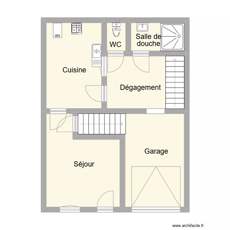 goncalves rdc. Plan de 7 et 56 m² goncalves rdc. Plan de 7 et 56 m²