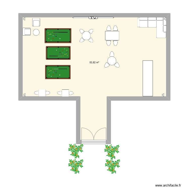 plan*. Plan de 0 pièce et 0 m2