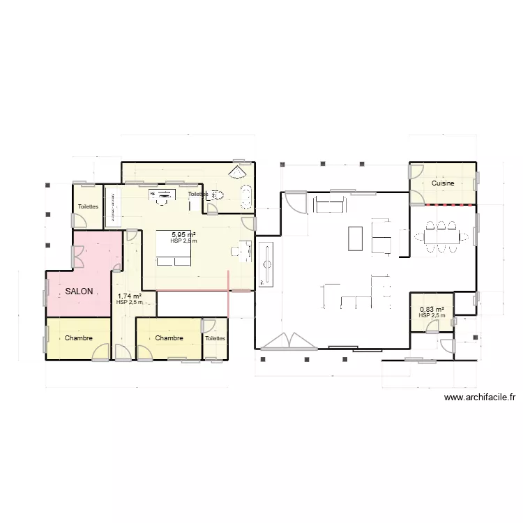 Plan Maison 2 Midjivin actualisé. Plan de 10 et 18 m² Plan Maison 2 Midjivin actualisé. Plan de 10 et 18 m²