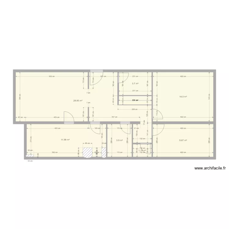 ST HERBLAIN CHARENTE Plan de Base. Plan de 