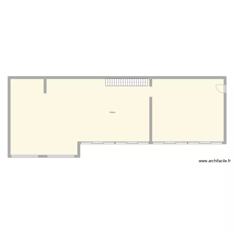 Garage B2 RDC. Plan de 