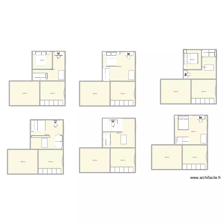 laureen. Plan de 20  et 238 m²