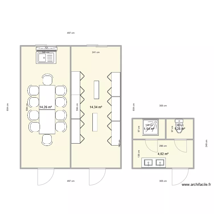 THERMYS HABITAT CHANTIER ST JEAN DE BONNEFONDS 42. Plan de 