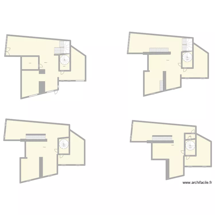 ALES 16 VIERGE. Plan de 