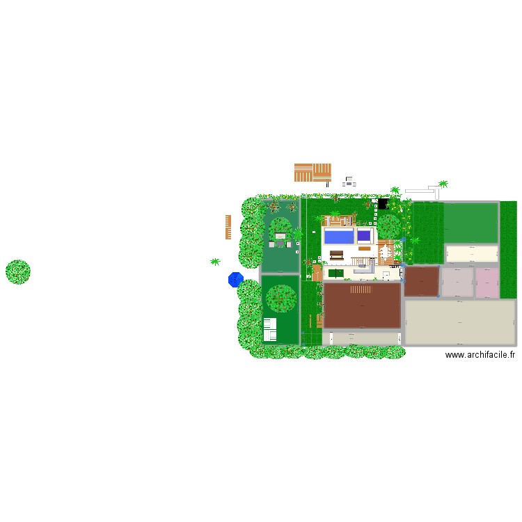 Extérieur mont Vernon 3 vol 58. Plan de 13 pièces et 898 m2