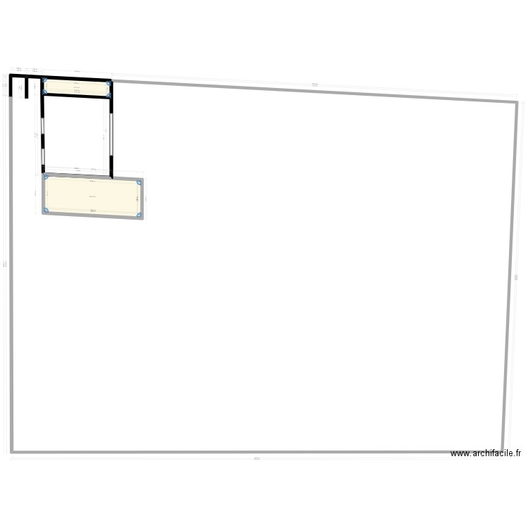 LYSA. Plan de 2 pièces et 39 m2