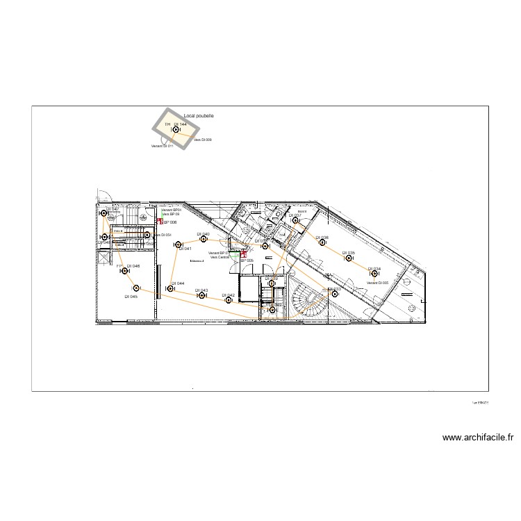 pLAN MOZAIK 1er. Plan de 0 pièce et 0 m2