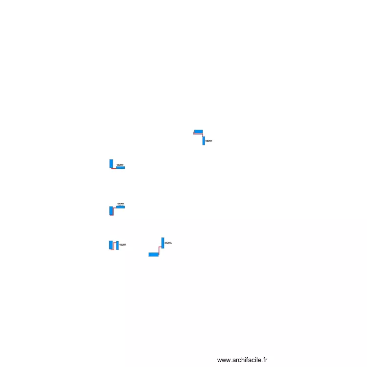 LEBON Wilfrid. Plan de 