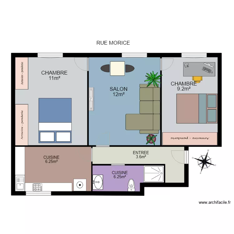 PLAN CLICHY. Plan de 