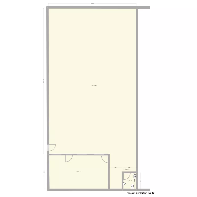 Bureau Location_C. Plan de 3  et 294 m²