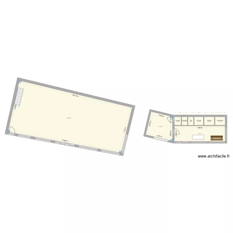 laverie opticien. Plan de 11 et 332 m² laverie opticien. Plan de 11 et 332 m²