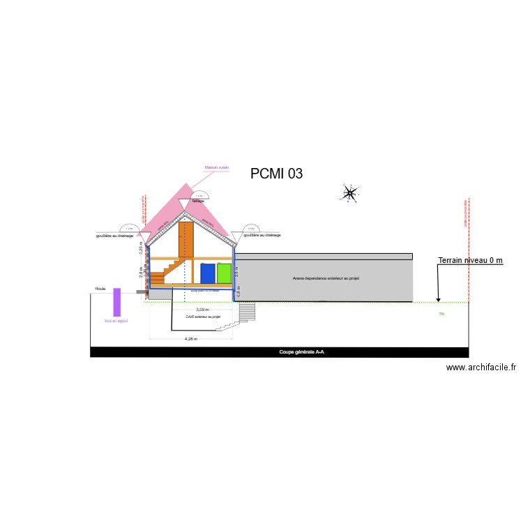 PLAN DE COUPE FINAL PCMI03 .. Plan de 0 pièce et 0 m2