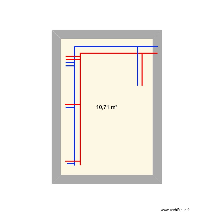 plomberie. Plan de 0 pièce et 0 m2