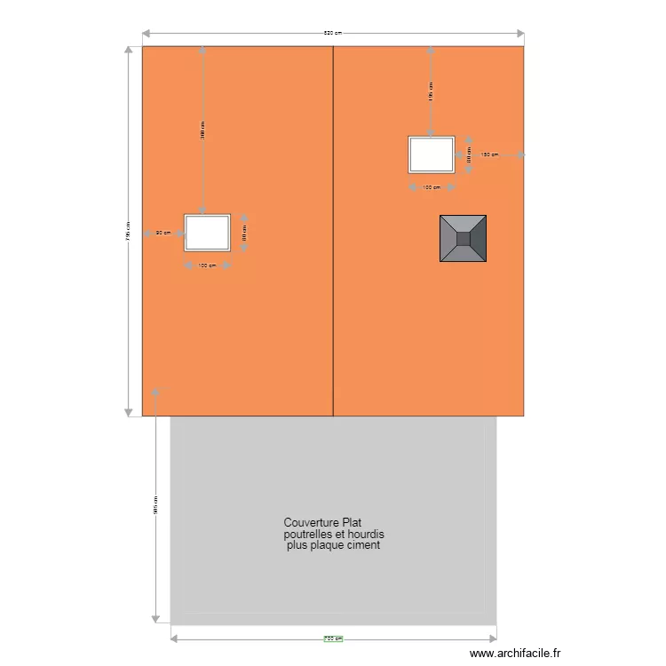 Plan Toitures  2024. Plan de 