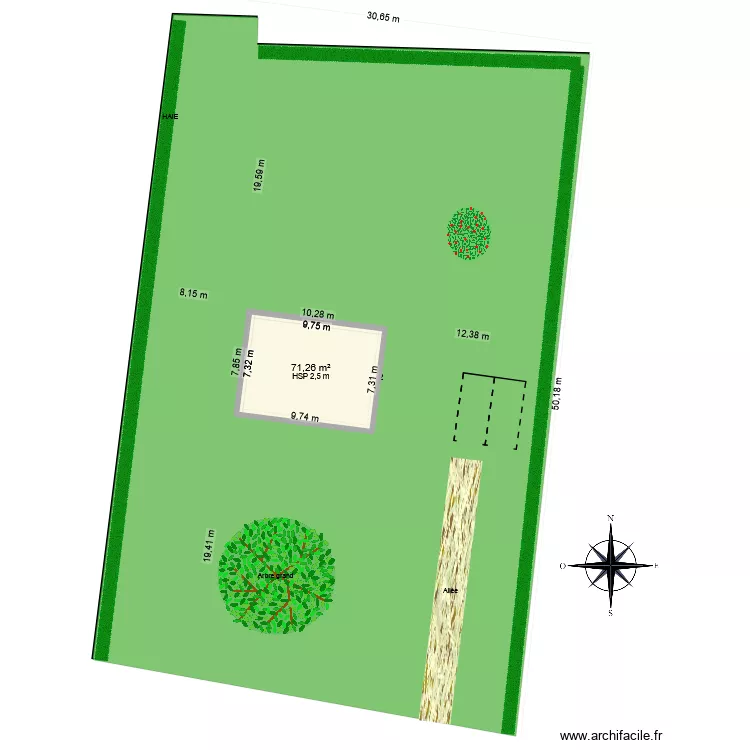plan de masse 1. Plan de 