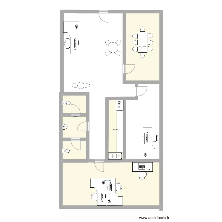 ORPI. Plan de 4 et 66 m² ORPI. Plan de 4 et 66 m²