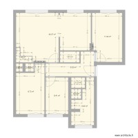 Plan Coubertin 65m²