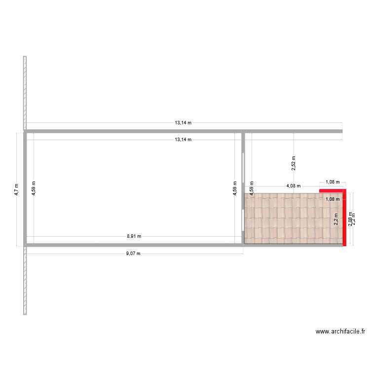 masse-2. Plan de 0 pièce et 0 m2