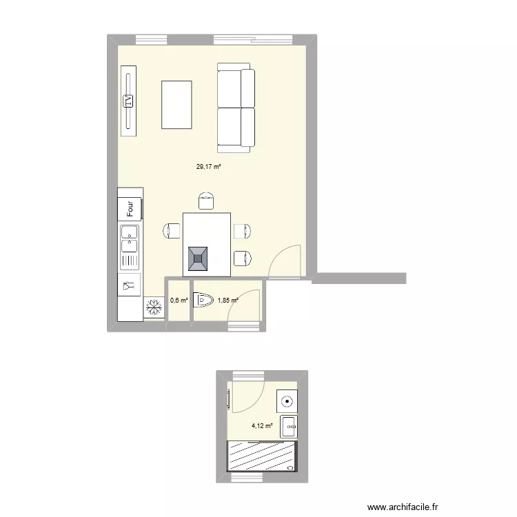 Margaux. Plan de 