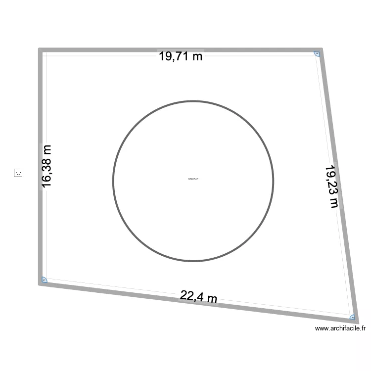 PATIO. Plan de 1 et 370 m² PATIO. Plan de 1 et 370 m²