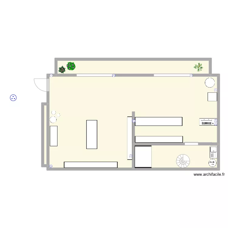 boutique plan. Plan de boutique plan. Plan de