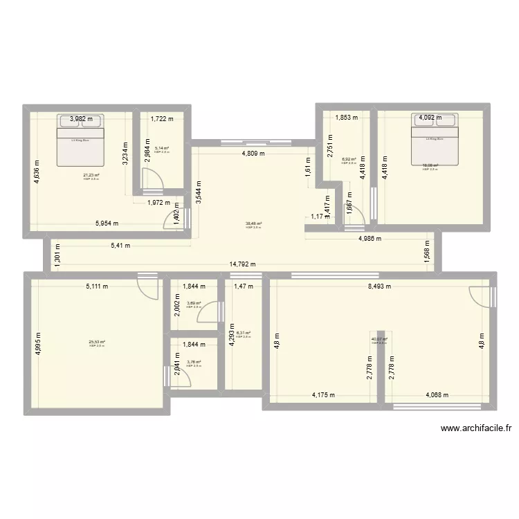 ka A. Plan de 10 et 169 m² ka A. Plan de 10 et 169 m²