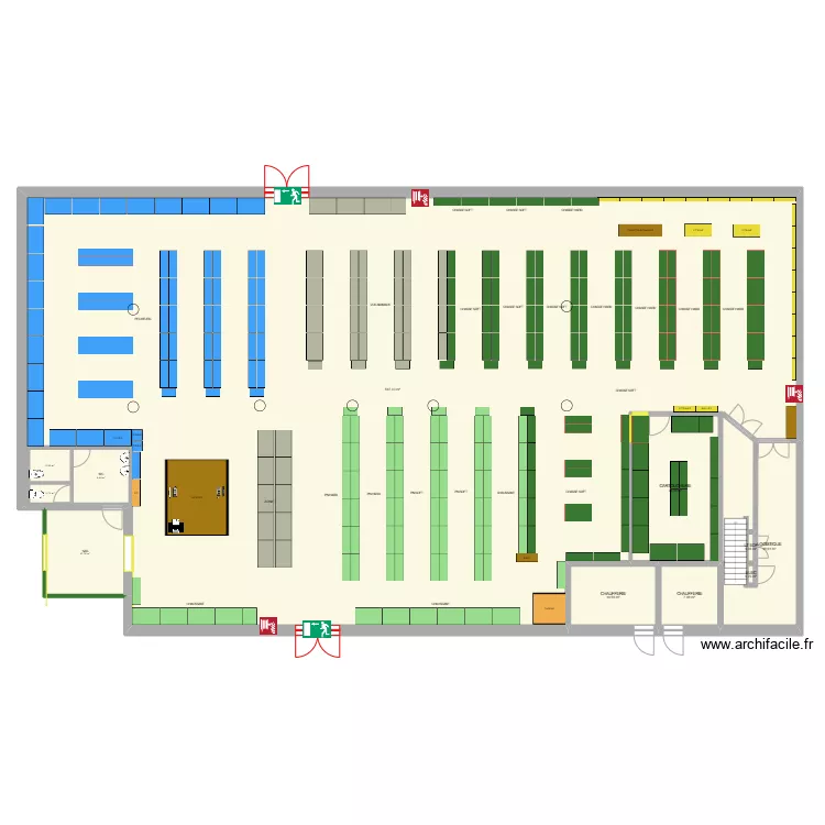 St Gaudens. Plan de St Gaudens. Plan de