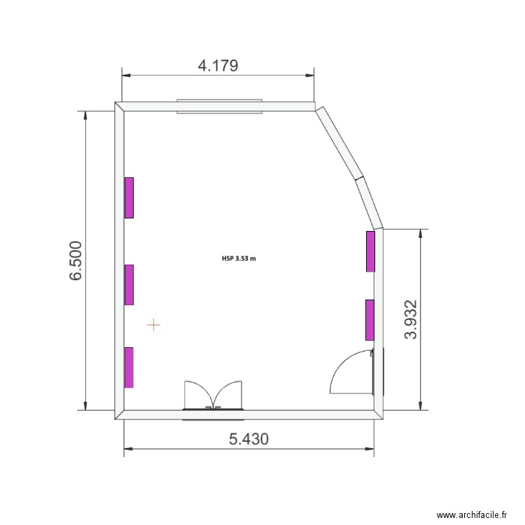 AMM - BUREAU PARIS. Plan de 0 pièce et 0 m2