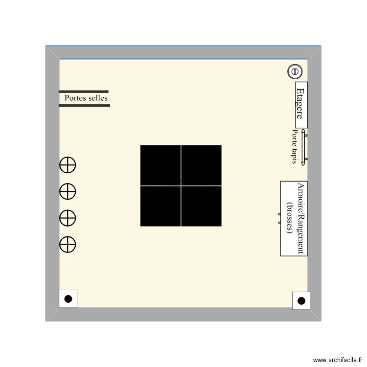 salle de soin . Plan de 0 pièce et 0 m2